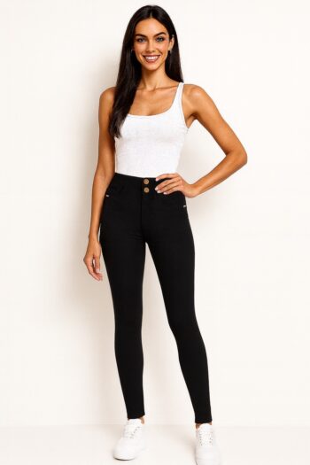 JEANS AJUSTE BOTONES