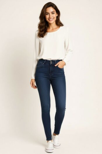 JEANS NYD TIRO ALTO AJUSTADO