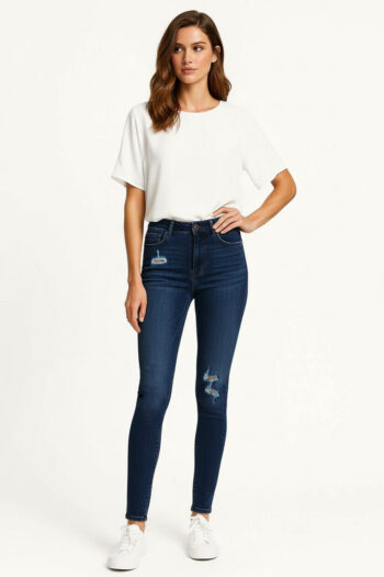 JEANS NYD SKINNY DESGASTE