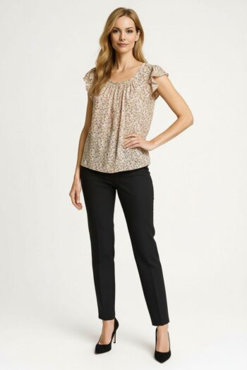 BLUSA CUELLO TABLONES