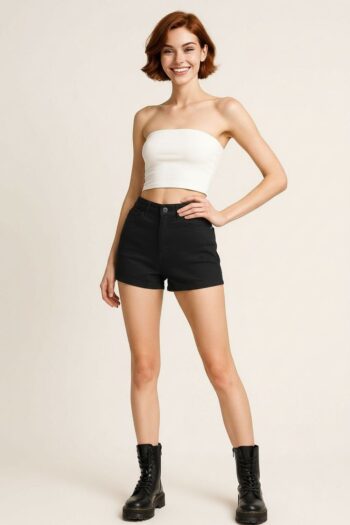 SHORT BÁSICO TIRO MEDIO