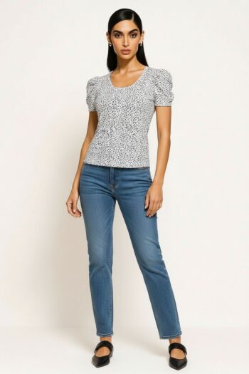 PLAYERA MANGA ABULLONADA