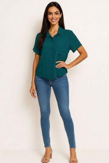 BLUSA CAMISERA CLÁSICA