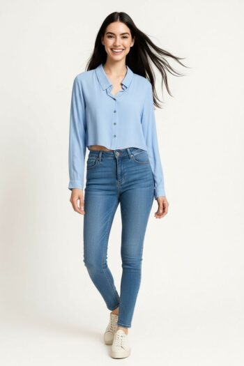 BLUSA CROPPED BOTONES