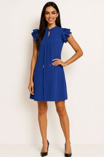 VESTIDO SUELTO CON LAZO