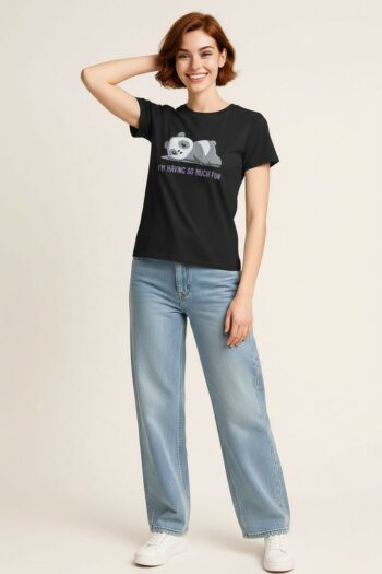 PLAYERA GRAFICA PANDA