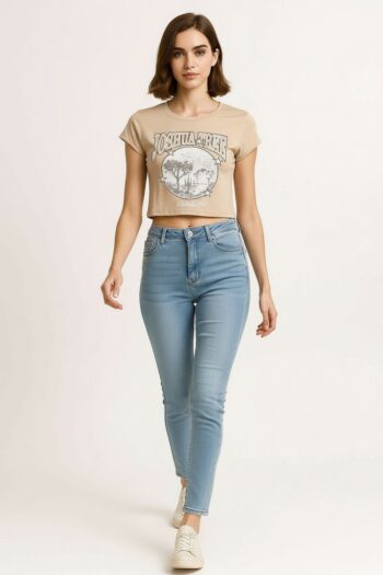 PLAYERA BRUSH GRAFICO CASUAL