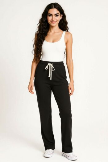 PANTALON SUELTO WAFFLE