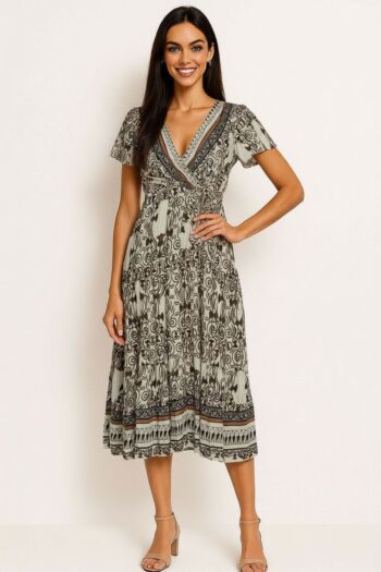 VESTIDO MAXI ESCOTE CRUZADO