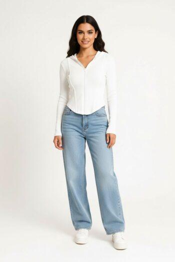 CHAMARRA CAPUCHA CIERRE FRONTAL