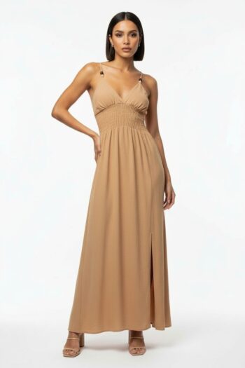 VESTIDO LARGO TIRANTES AJUSTABLES