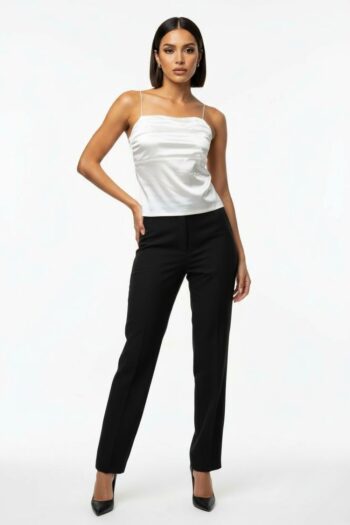 BLUSA TIRANTES AJUSTE FRUNCIDO