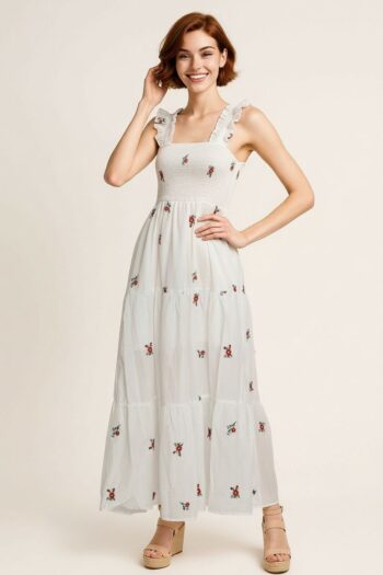 VESTIDO TIRANTES CUERPO SMOCK