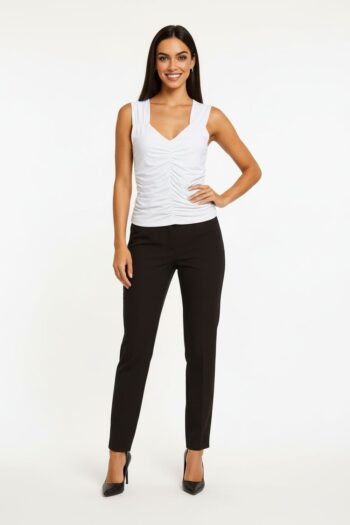 BLUSA TIRANTE ANCHO FRUNCIDO