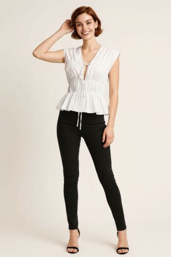 BLUSA AMARRE FRENTE AJUSTABLE