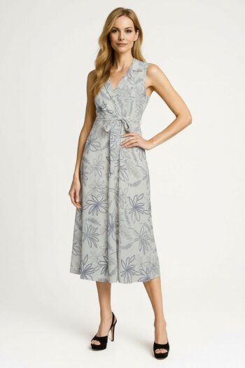 VESTIDO LARGO SIN MANGAS