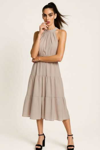 VESTIDO TIRANTE CUELLO