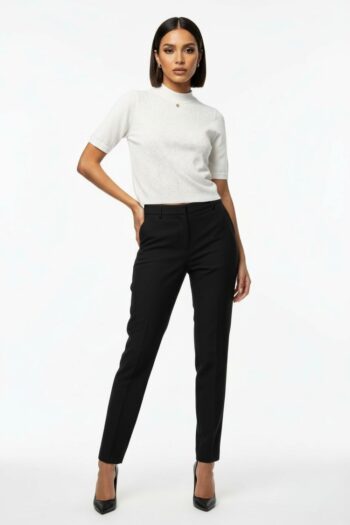 SUÉTER CUELLO ALTO DETALLE FRONTAL