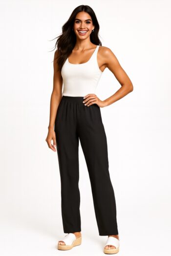 PANTALÓN AMPLIO TIRO MEDIO