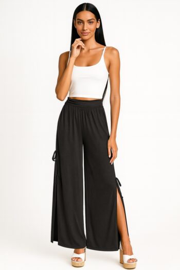 PANTALÓN AMPLIO ABERTURA LATERAL