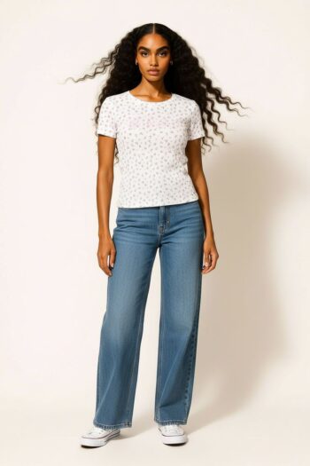 PLAYERA BORDADO FRENTE CASUAL