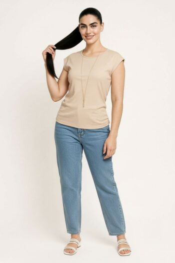 PLAYERA CUELLO REDONDO TEXTURA