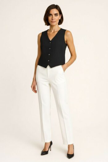 BLUSA TIPO CHALECO BOTONES