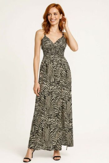 VESTIDO LARGO COPAS TIRANTES