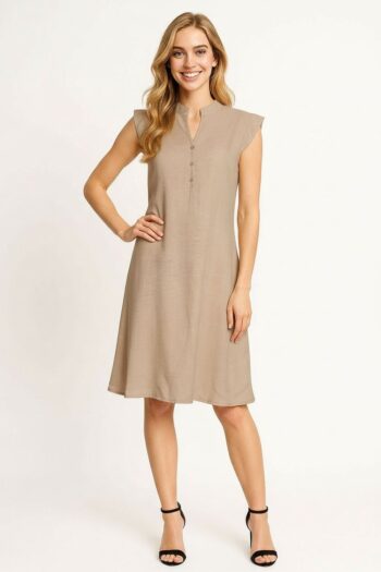 VESTIDO CORTO SIN MANGAS