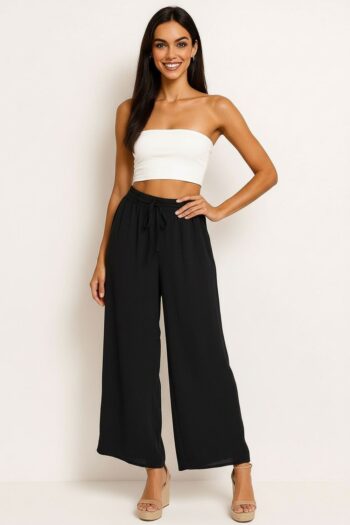 PANTALÓN CAPRI CINTURA AJUSTABLE