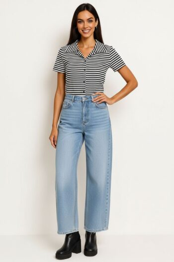 PLAYERA TIPO CAMISERA BOTONES