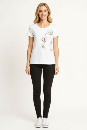 PLAYERA DETALLE BORDADO FRENTE