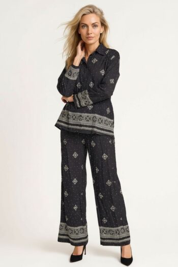 CONJUNTO PANTALÓN CAMISA BOTONES