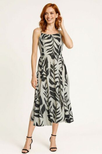 VESTIDO TIRANTES CORTE AMPLIO