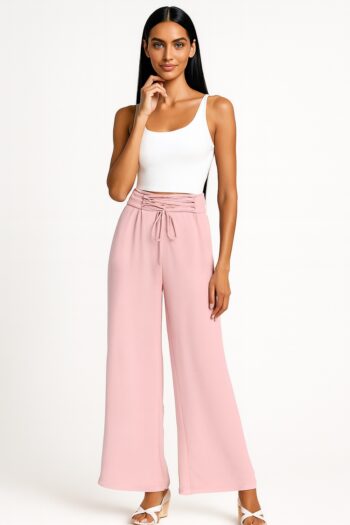 PANTALÓN AMPLIO CINTA CORSET