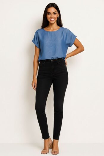 BLUSA MANGA CORTA BOTONES