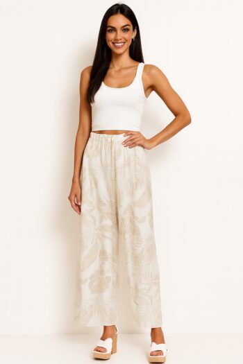 PANTALÓN AMPLIO CON JARETA