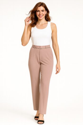 PANTALÓN DE VESTIR RECTO