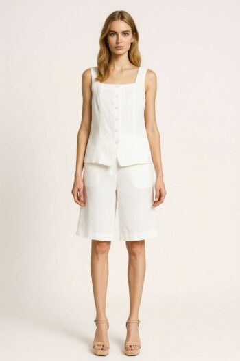 CONJUNTO CHALECO Y BERMUDA