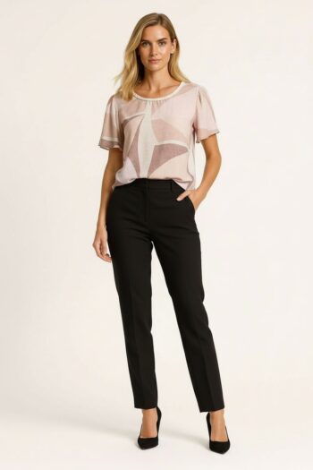 BLUSA CUELLO DETALLE TRENZADO