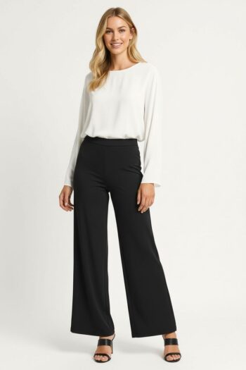 PANTALÓN ACAMPANADO TIRO ALTO