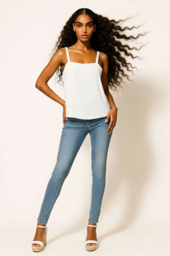 BLUSA TIRANTES CORTE RECTO