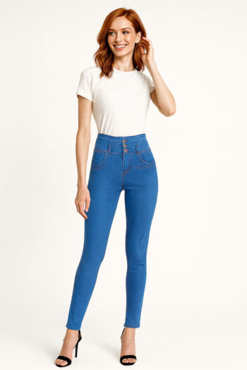 PANTALÓN AJUSTADO PRETINA ALTA