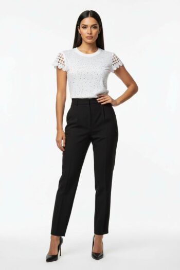 PLAYERA CON DETALLE CROCHET