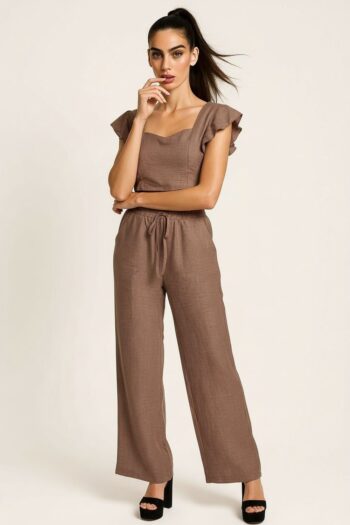 CONJUNTO PANTALÓN BLUSA CORTA