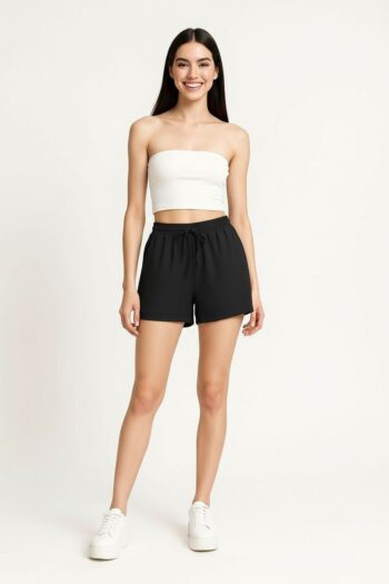 SHORT CINTURA ELÁSTICA BOLSAS