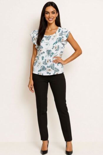 BLUSA MANGA OLAN AMPLIA