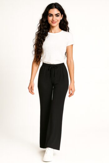 PANTALÓN RIB CAMPANA ELÁSTICO