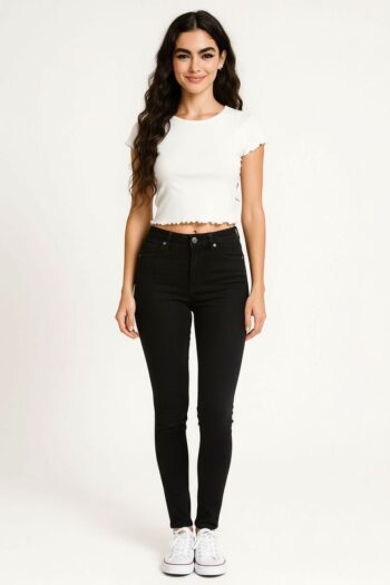 PLAYERA RIB MANGA CORTA