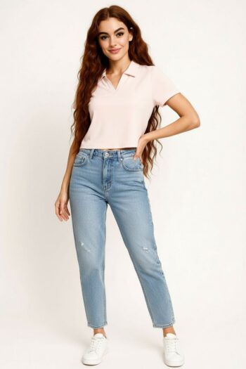 PLAYERA TIPO POLO CASUAL